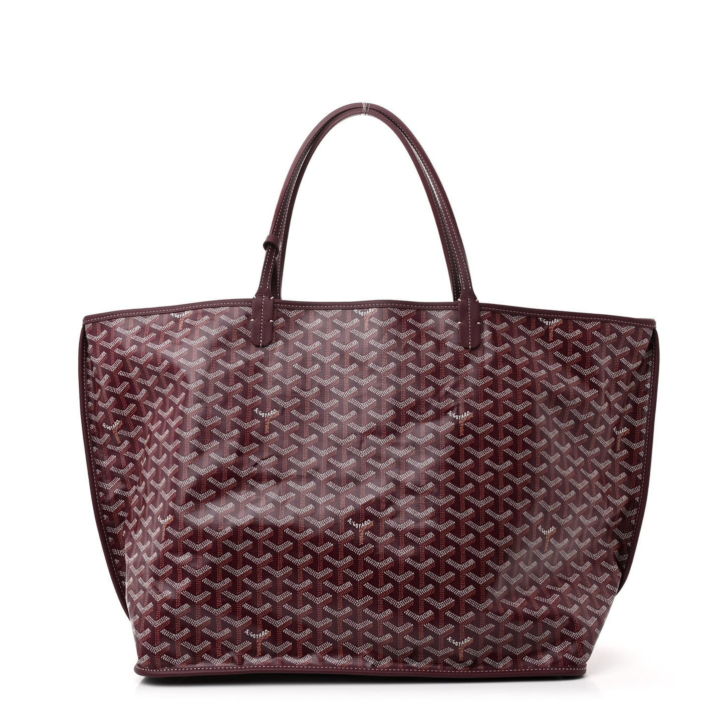 Goyardine Reversible Anjou GM Burgundy
