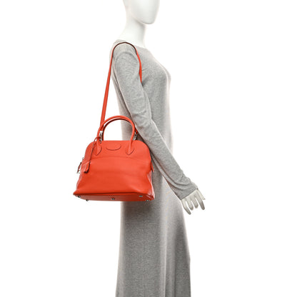 Hermes Taurillon Clemence Bolide 31 Orange Poppy 2 of 10