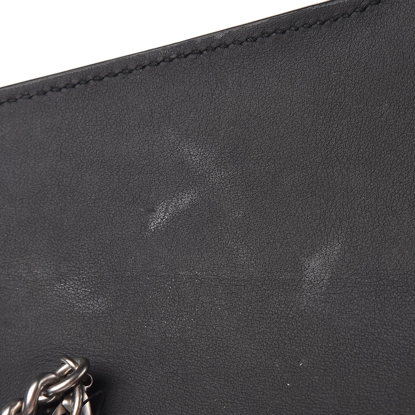 GG Supreme Monogram Mini Dionysus Chain Wallet Beige Black