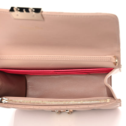 Christian Dior Lambskin Cannage Miss Dior Promenade Pouch Beige 7 of 14