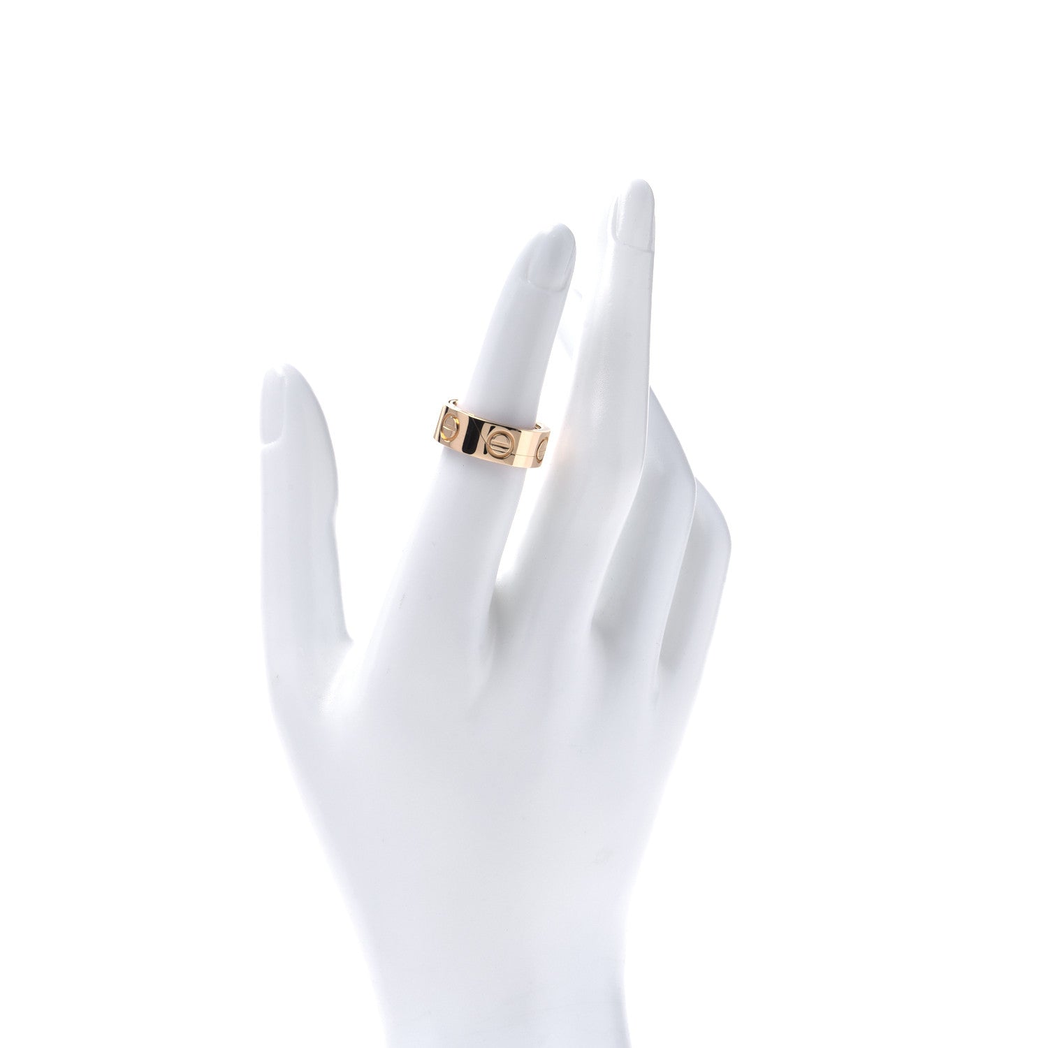 Cartier 18K Yellow Gold 7mm Astro LOVE Ring 50 5.25 2 of 5