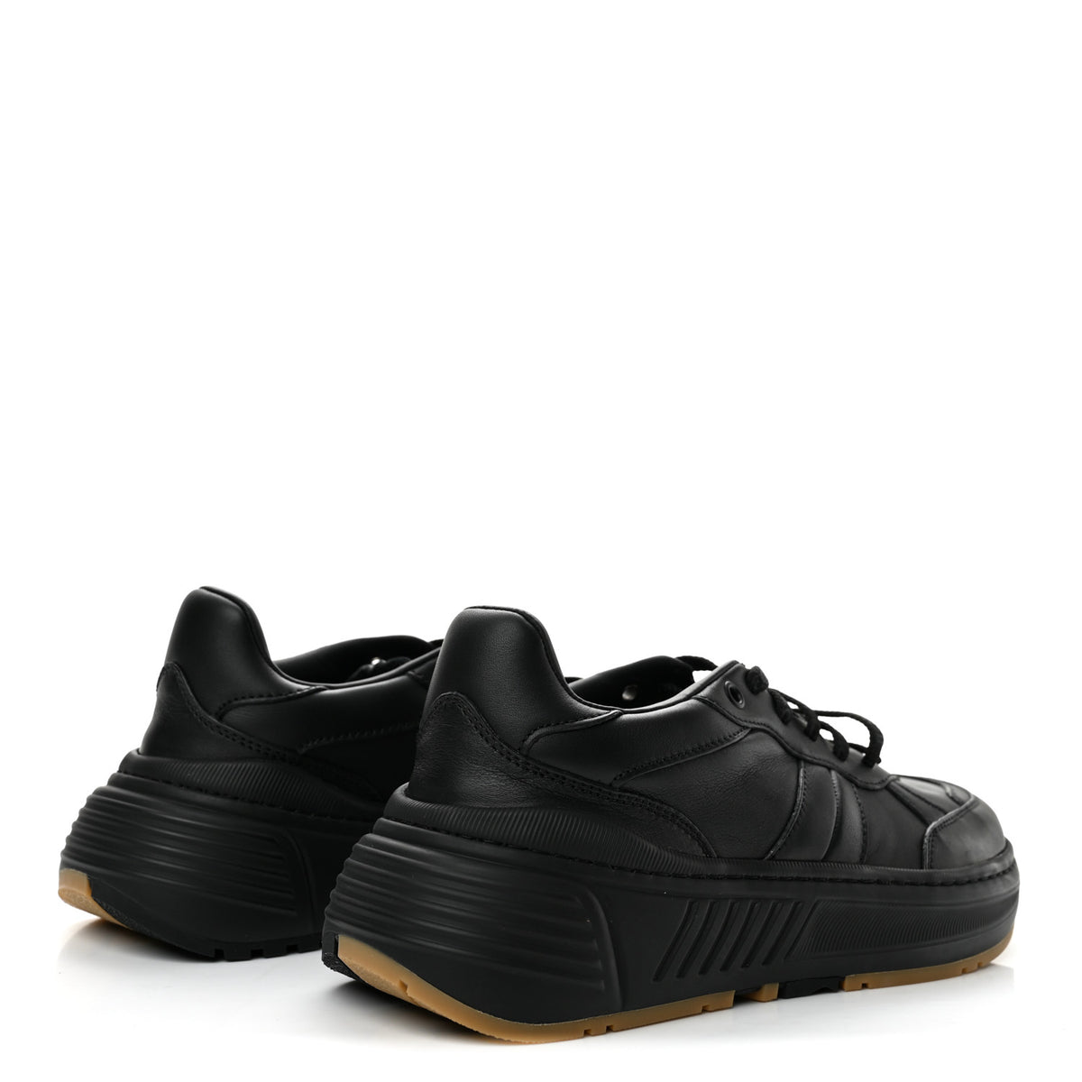 Calfskin Womens The Speedster Sneakers 39.5 Black