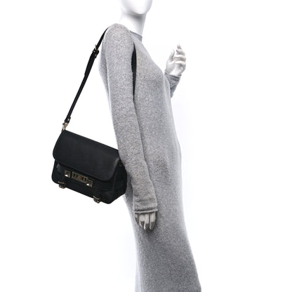 Proenza Schouler New Linosa PS11 Classic Shoulder Bag Black 2 of 9