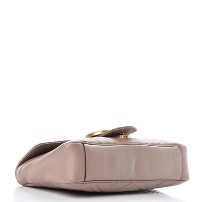 Gucci Calfskin Matelasse Medium GG Marmont Shoulder Bag Porcelain Rose 4 of 16