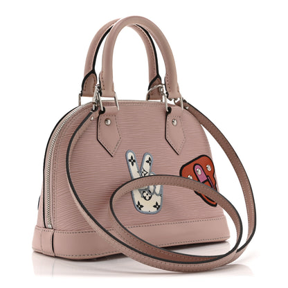 Louis Vuitton Epi Stickers Alma BB Rose Ballerine 3 of 11