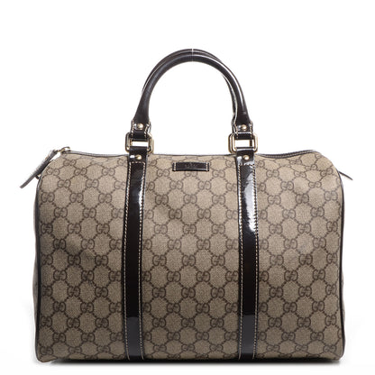 Gucci GG Plus Monogram Medium Joy Boston Dark Brown 1 of 7