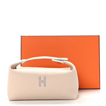 Hermes Canvas Small Bride-A-Brac Pouch Natural 8 of 8