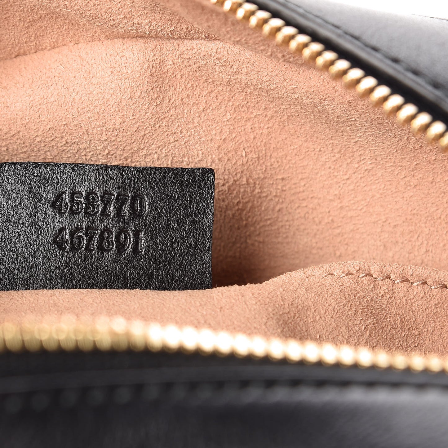 Guccissima Signature Small Camera Bag Black