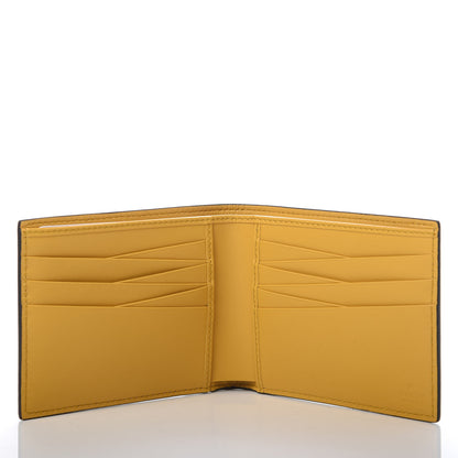 Gucci Calfskin Embossed Tiger Bi-Fold Wallet Yellow 5 of 8