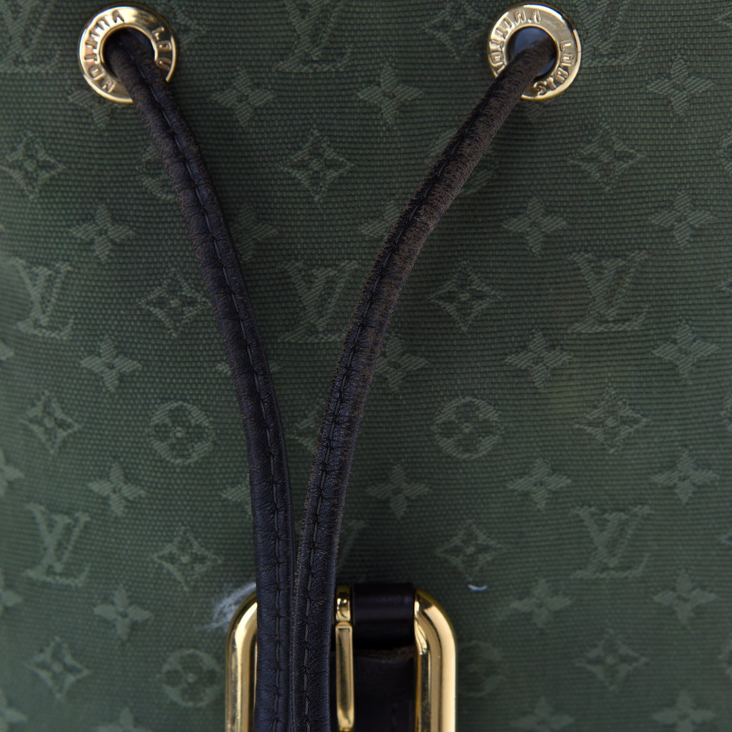 Louis Vuitton Mini Monogram Montsouris GM Backpack Kaki 10 of 16