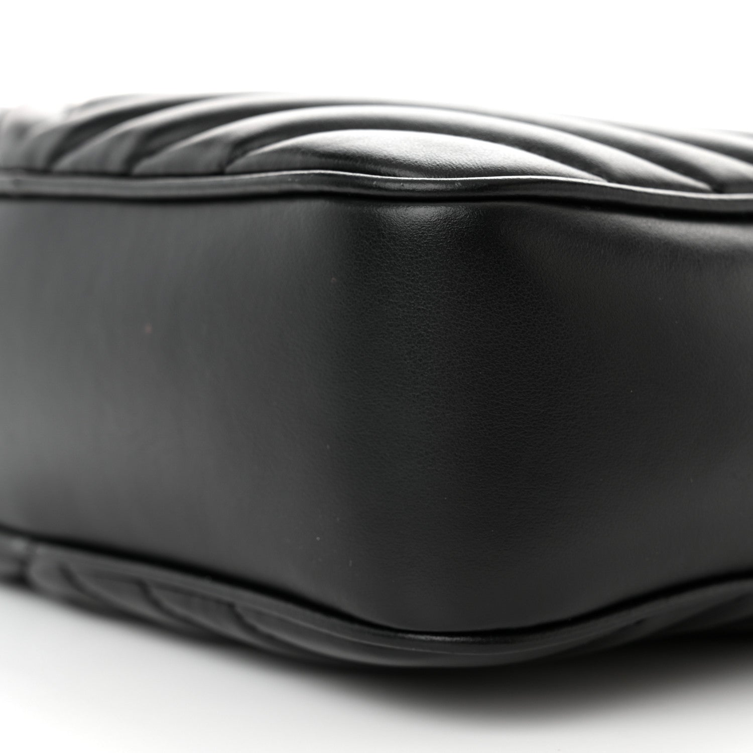 Saint Laurent Calfskin Matelasse Monogram Lou Camera Bag Black 10 of 11
