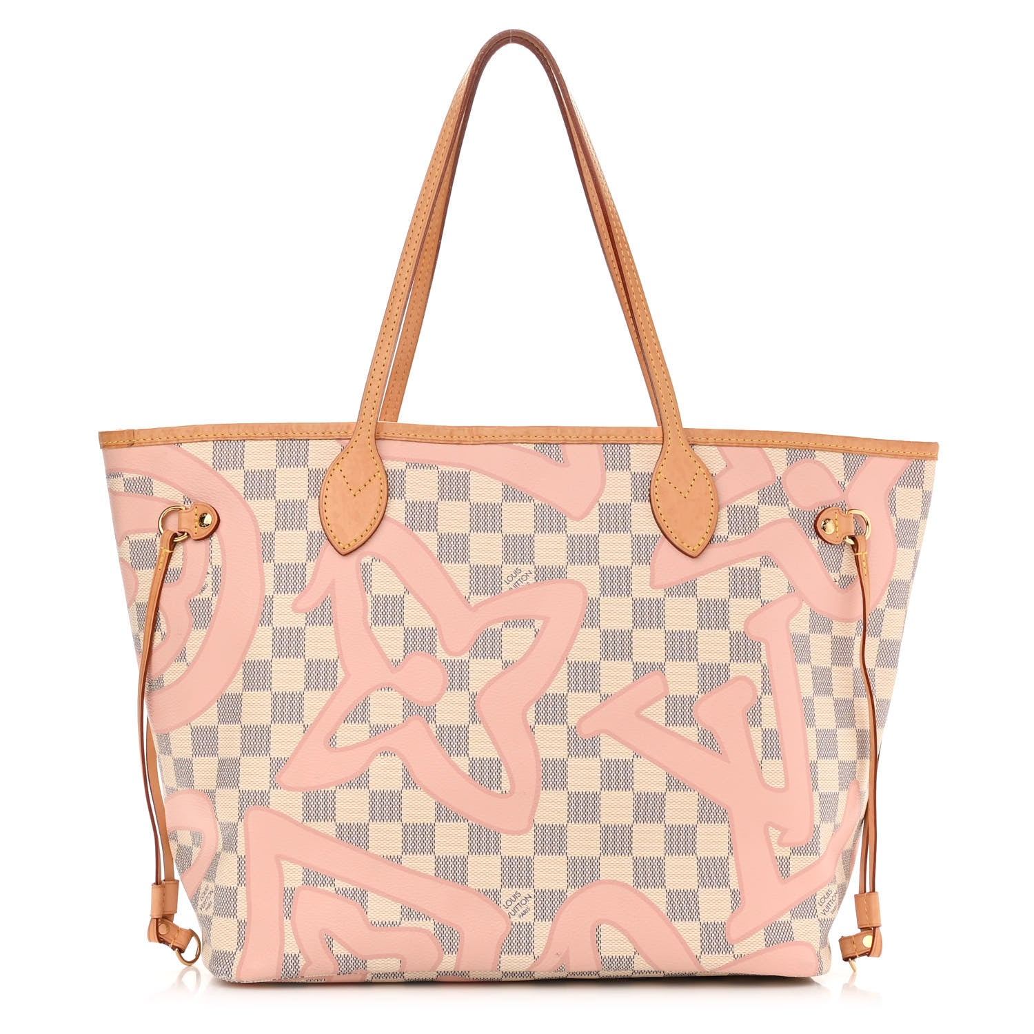Louis Vuitton Damier Azur Tahitienne Neverfull MM 1 of 14