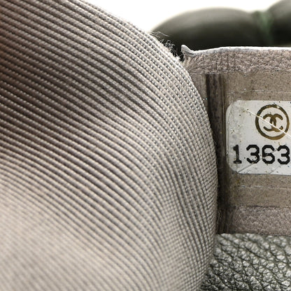 Chanel Calfskin Medium On the Bund Flap Dark Khaki 7 of 10
