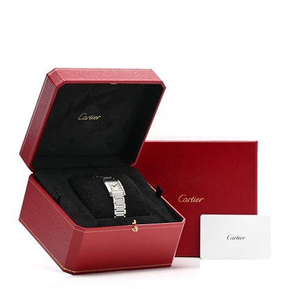 Cartier Stainless Steel 21mm Tank Francaise Quartz Watch Silver 5 of 5