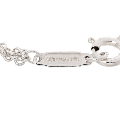 Tiffany Sterling Silver Infinity Double Chain Bracelet 4 of 5