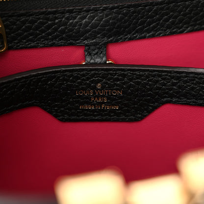 Louis Vuitton Taurillon Capucines BB Black 6 of 10