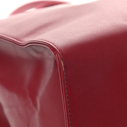 Telfar Vegan Leather Large Shopping Bag Oxblood 12 of 15