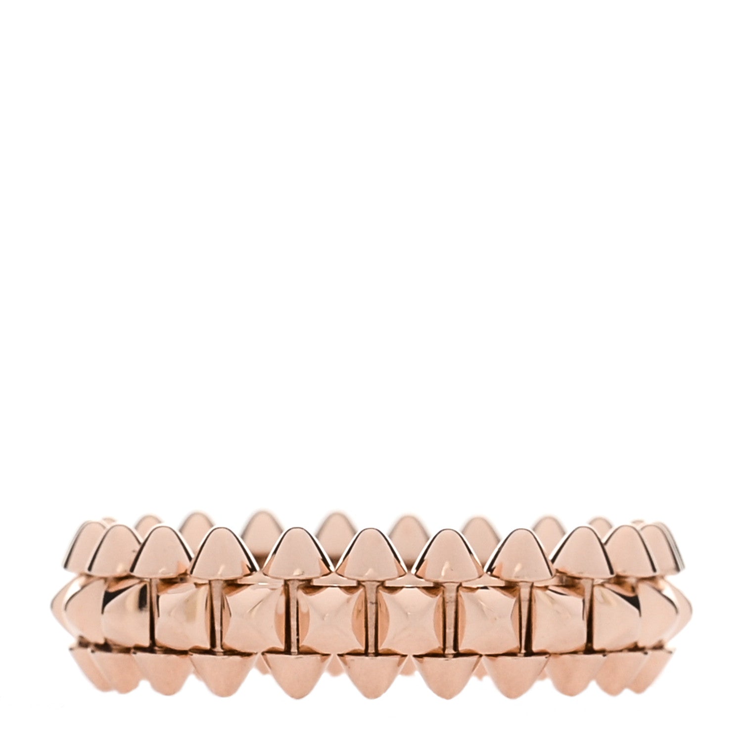 Cartier 18K Pink Gold SM Clash De Cartier Ring 55 7.25 3 of 5