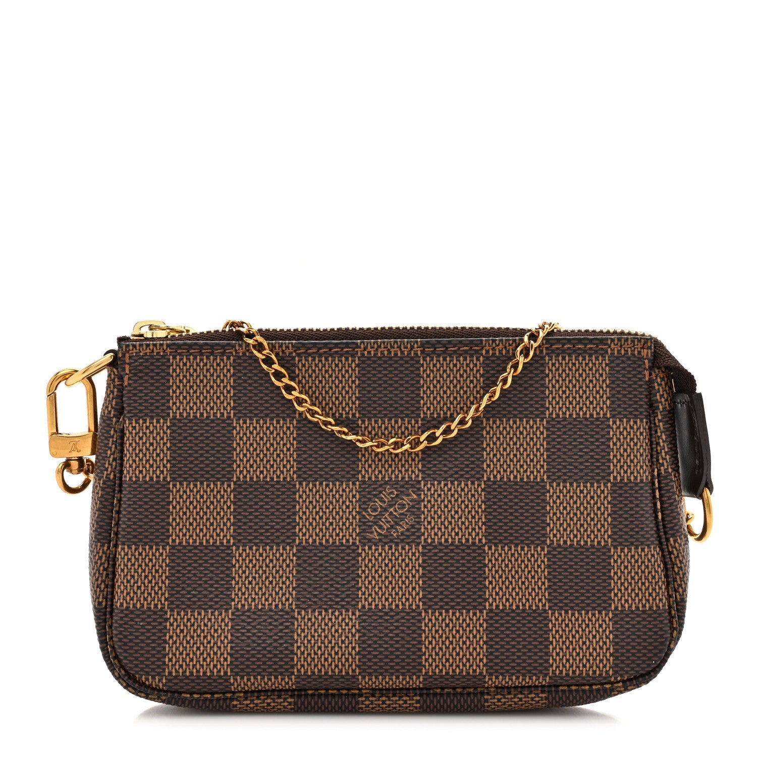 Louis Vuitton Damier Ebene Mini Pochette Accessories 1 of 10