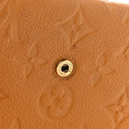 Louis Vuitton Empreinte Compact Curieuse Wallet Safran 10 of 10