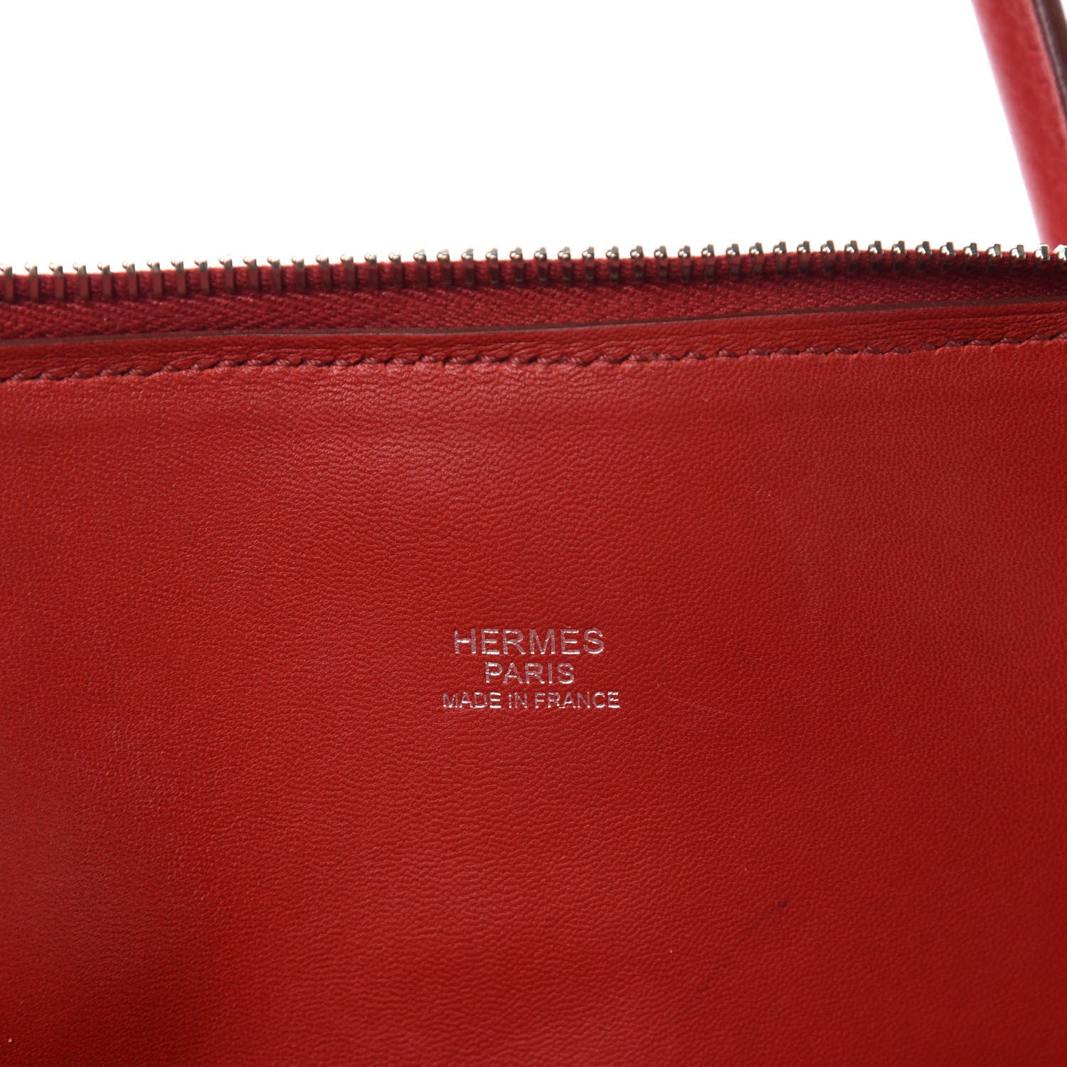 Hermes Taurillon Clemence Bolide 31 Rouge Garance 17 of 19