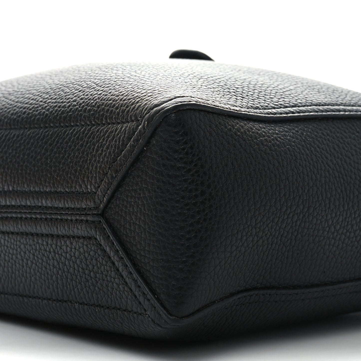 New Sakai Calfskin Lux Small Dahlia Tote Black