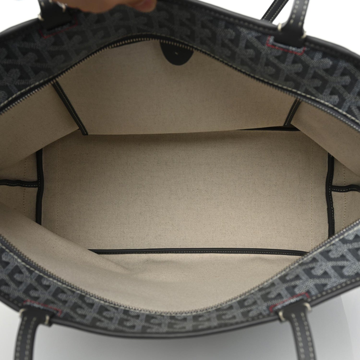 Goyard Goyardine Artois MM Grey 6 of 17