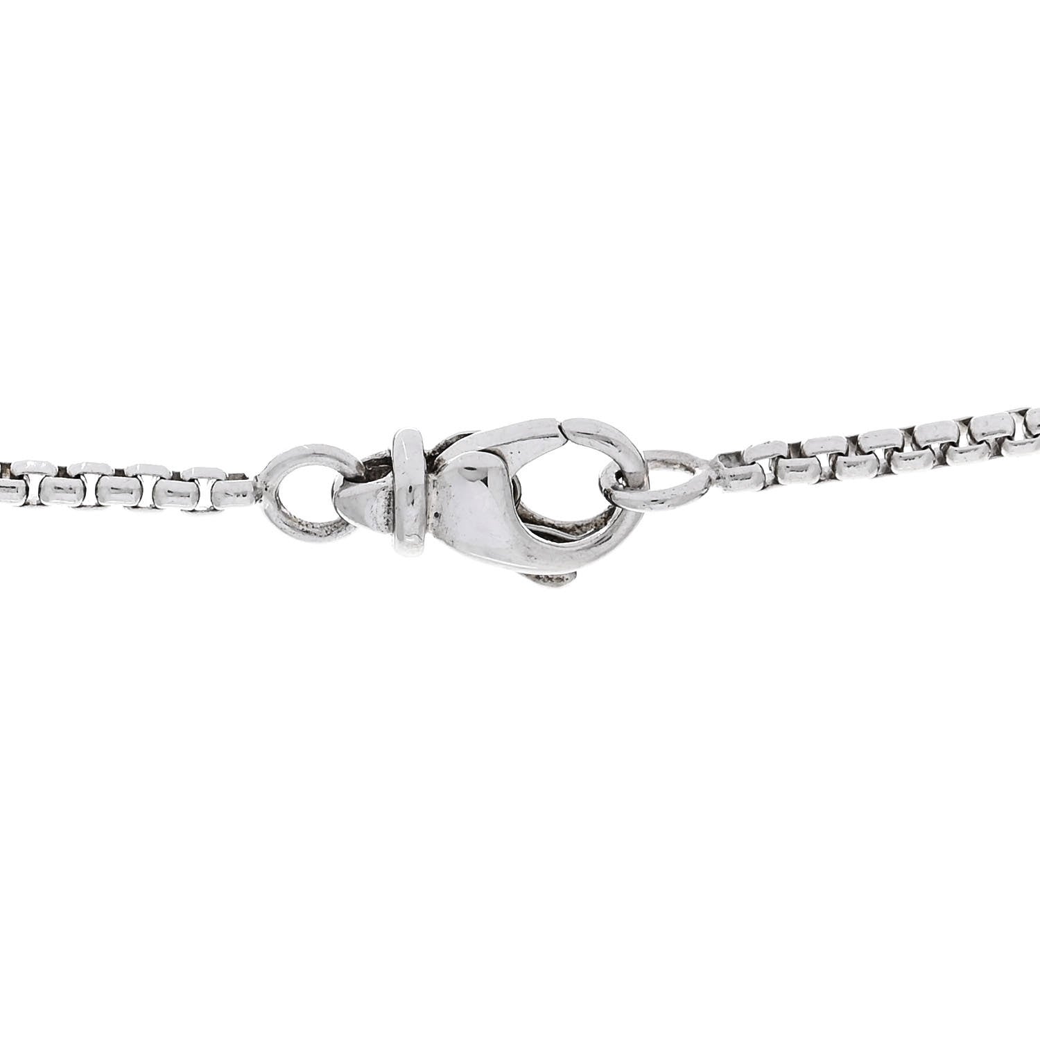 David Yurman Sterling Silver Diamond Confetti Ice Necklace 6 of 6
