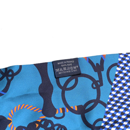 Hermes Silk Mors Et Tresses Maxi Twilly Cut 3 of 4