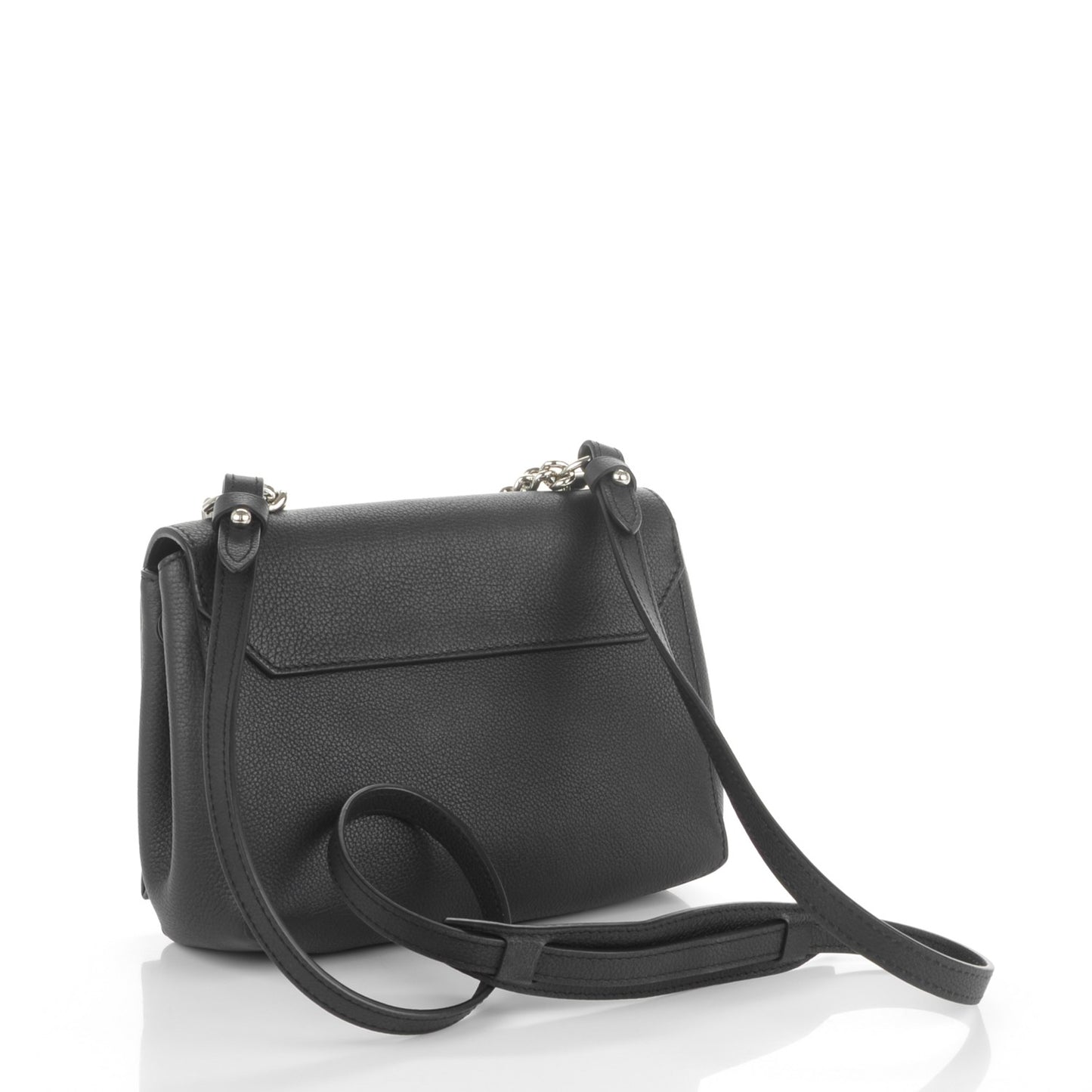 Calfskin Lockme II Chain Bag BB Black