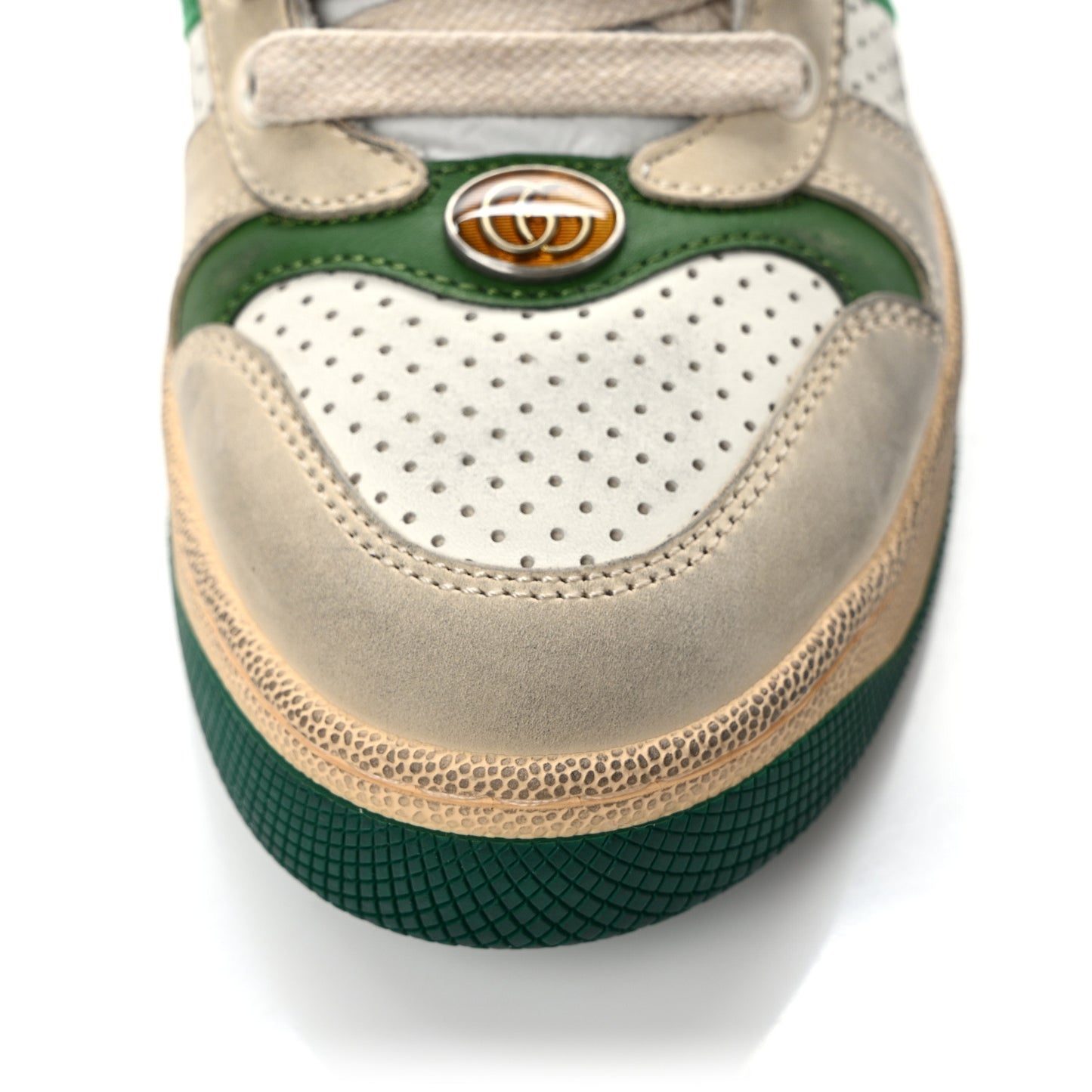 Nubuck Nylon Web Womens Screener Sneakers 36 New Sand Dusty Milk Mystic White Vintage Green