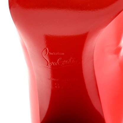 Christian Louboutin Patent Baobab 85 Pumps Smoothie 37.5 6 of 7