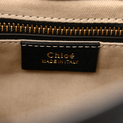 Chloe Suede Calfskin Medium Faye Backpack Black 6 of 10