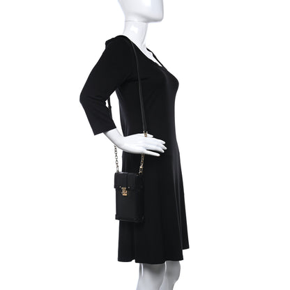 Louis Vuitton Epi Pochette Trunk Verticale Black 2 of 9