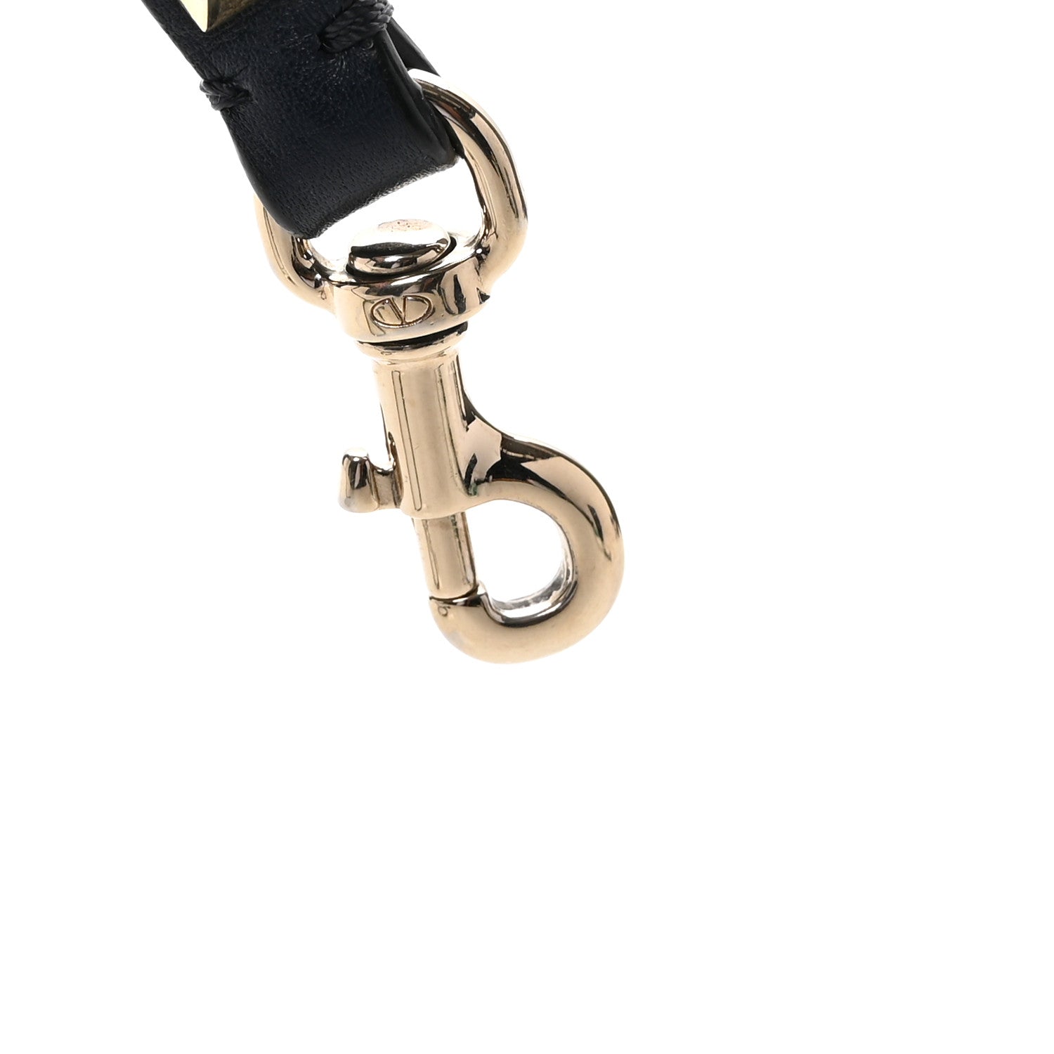 Valentino Garavani Nappa Rockstud Shoulder Strap Blue 3 of 4