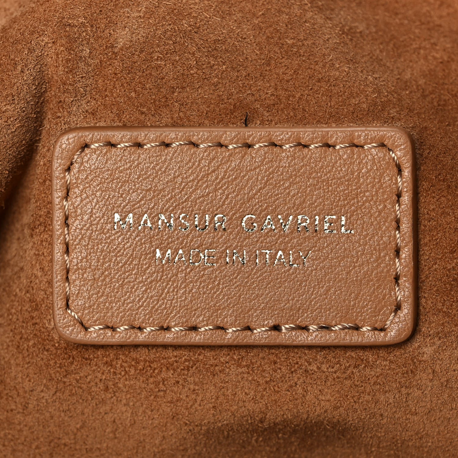 Mansur Gavriel Calfskin Mini Swing Shoulder Bag Caramel 5 of 7