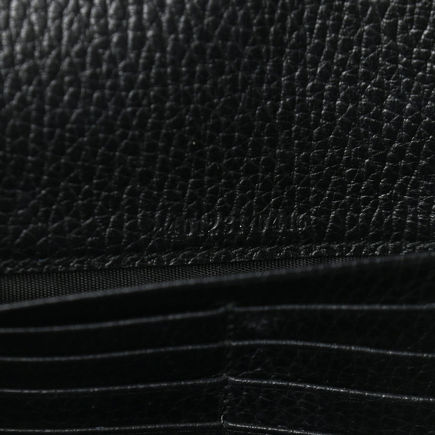 Calfskin Mini Dionysus Chain Wallet Black