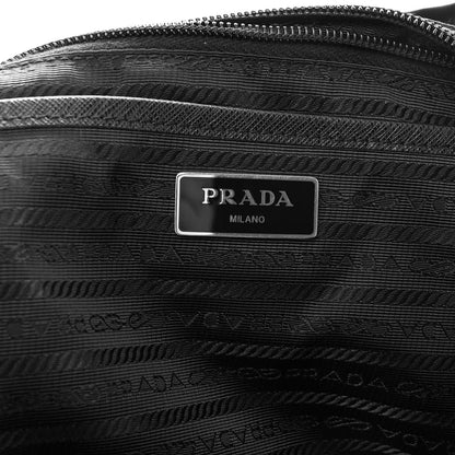 Prada Tessuto Nylon Saffiano Medium Backpack Black 6 of 10