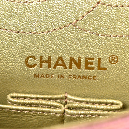 Chanel Metallic Goatskin Quilted 2.55 Reissue 225 Flap Multicolor 6 of 10