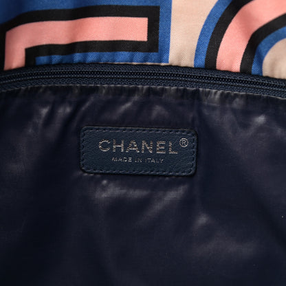 Chanel Nylon Printed Maxi Flap Multicolor 6 of 11