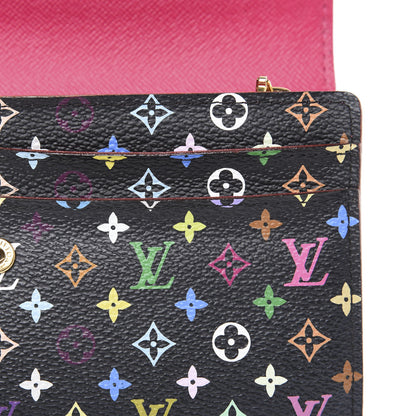 Louis Vuitton Monogram Multicolor Sarah Wallet Black Grenade 8 of 11