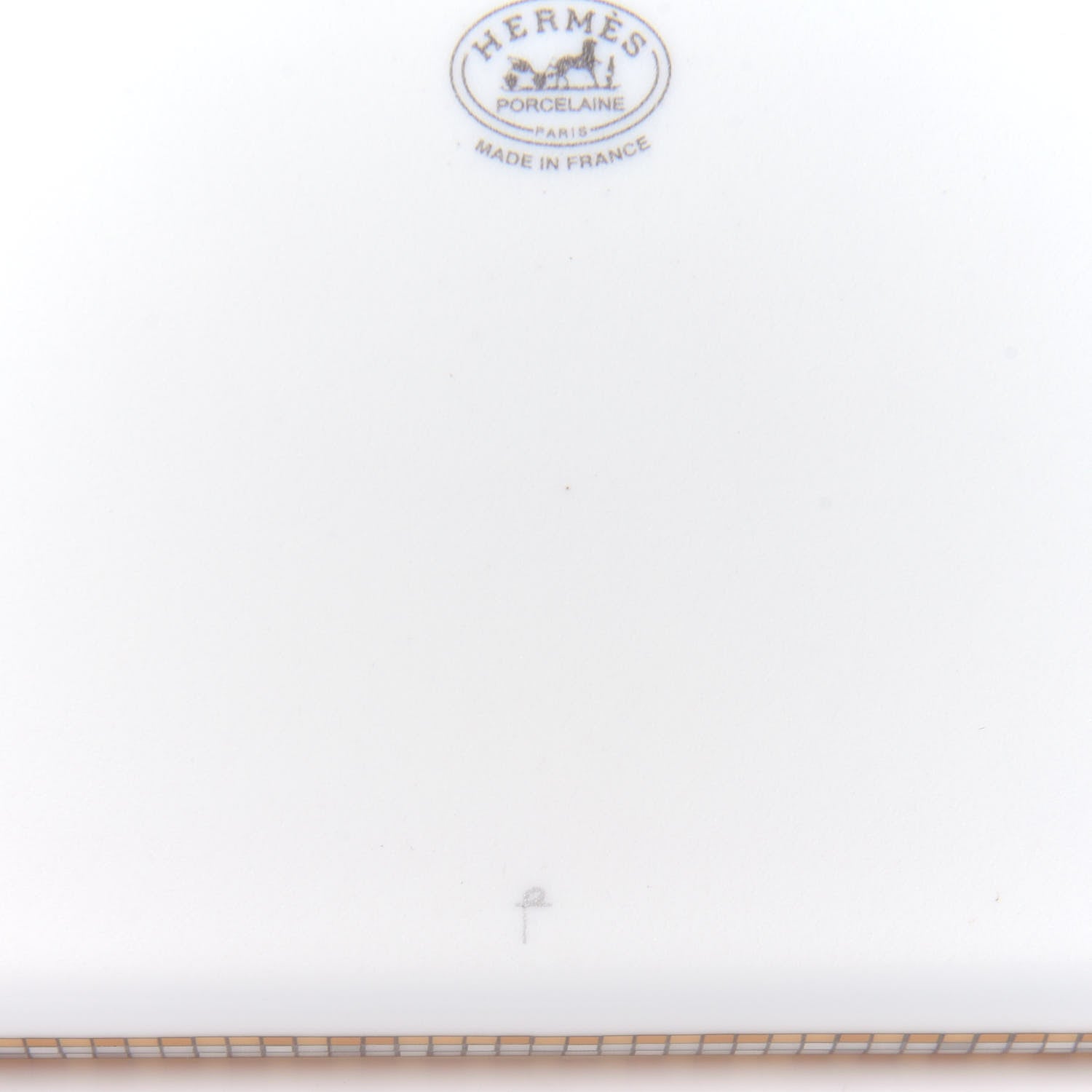 Hermes Porcelain Mosaique au 24 Sushi Plate 6 of 8