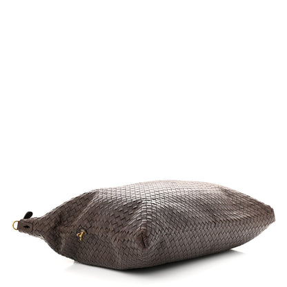 Bottega Veneta Nappa Intrecciato Maxi Convertible Tote Ebano 4 of 9