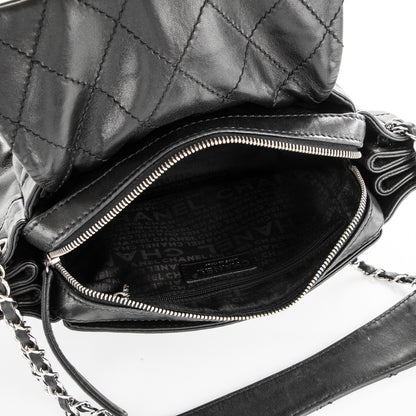 Chanel Lambskin Diamond Stitch Shoulder Bag Black 5 of 7