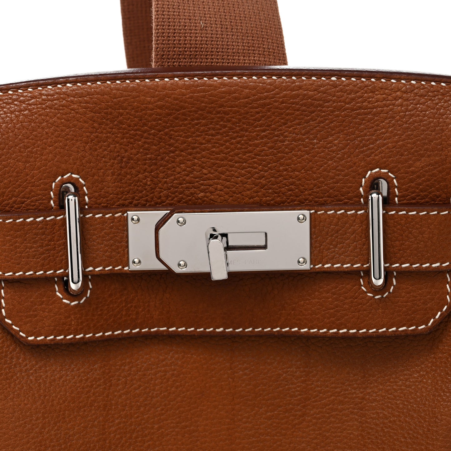 Natural Barenia Faubourg Hac A Dos PM Backpack Fauve