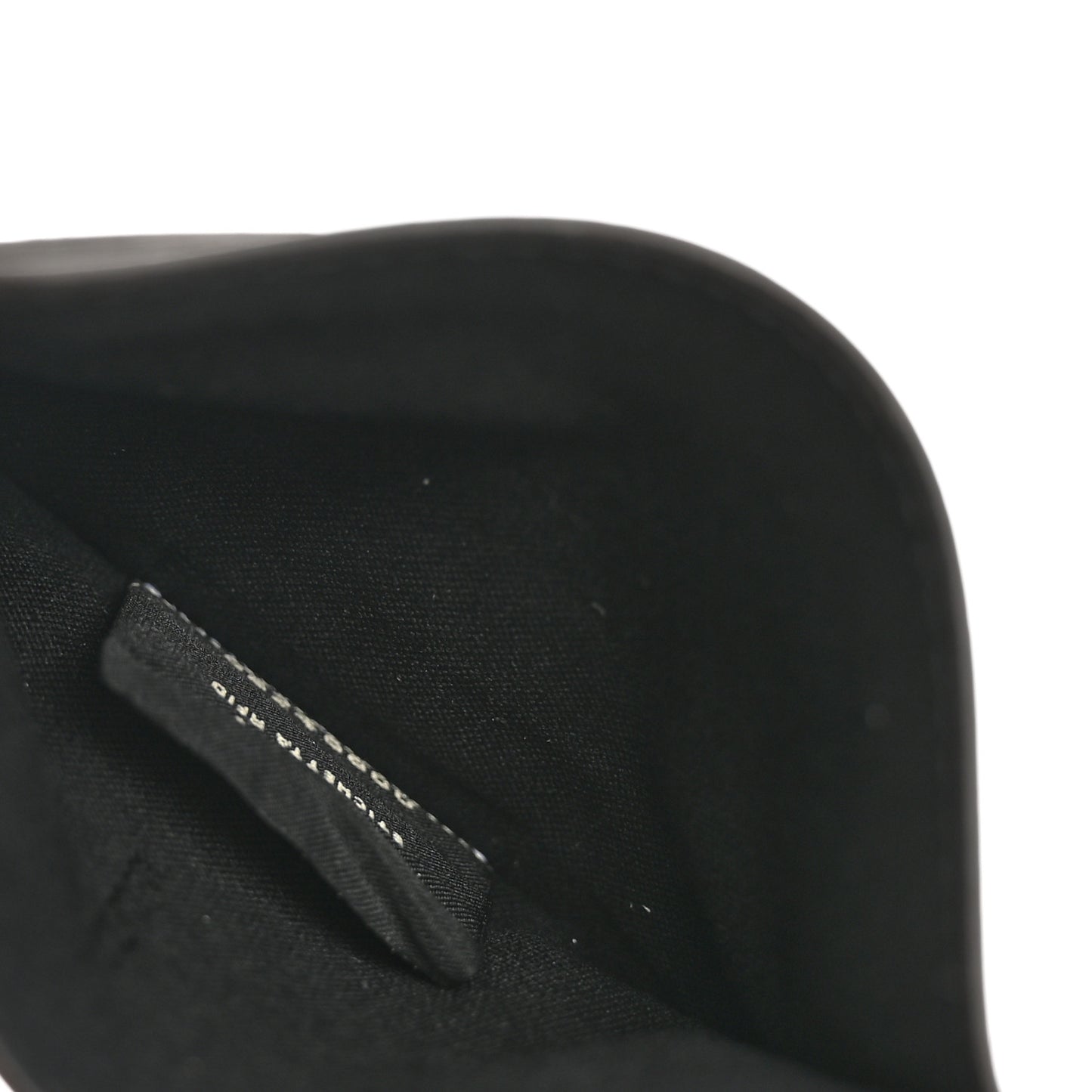 Glazed Fabric Vitello Liberty FF 1974 Diagonal Card Holder Tobacco Moro Sand Black