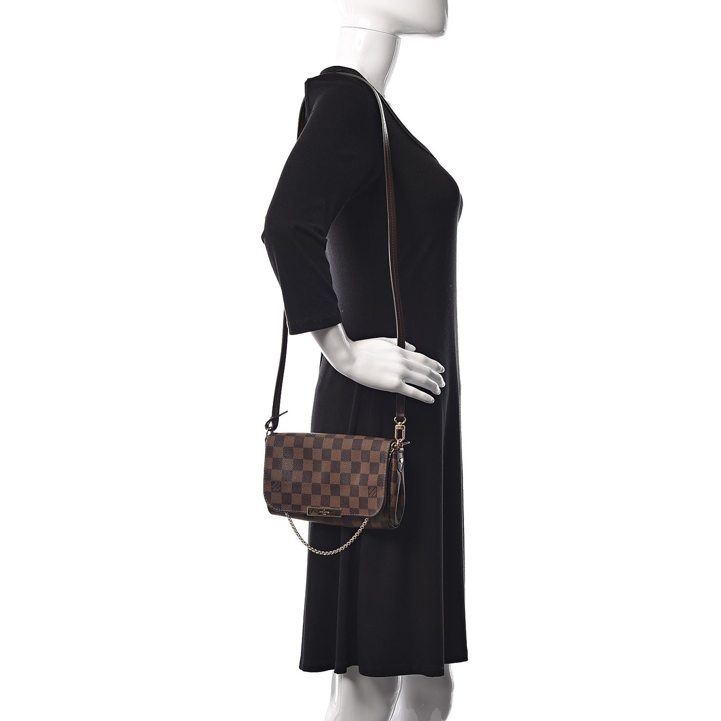 Damier Ebene Favorite PM