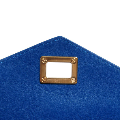 Proenza Schouler Calfskin Chain Strap Double Bag Peacock 8 of 10