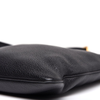 Prada Vitello Daino Crossbody Bag Black 6 of 10