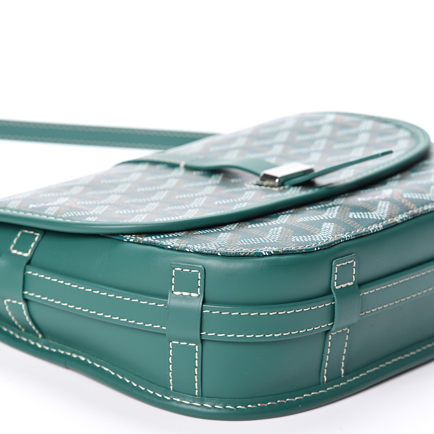 Goyard Goyardine Belvedere II PM Messenger Bag Green 7 of 10